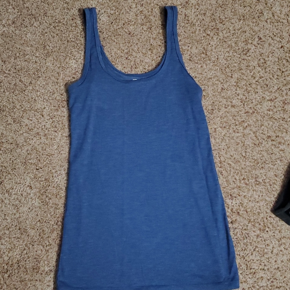 Blue tank top